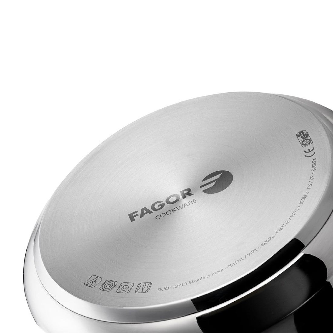 Fagor Duo Stainless Steel Pressure Cooker 6l