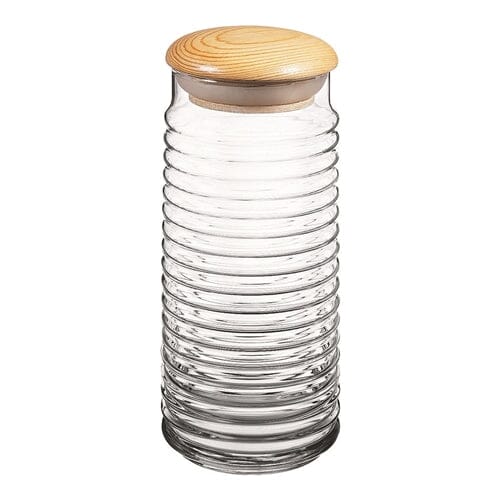 Pasabahce Babylon Glass Canister 1500ml Glassware Storage The Cooks Kitchen 