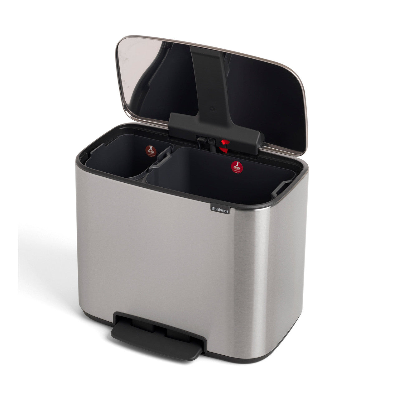 Brabantia Pedal Bin 36l Matte Steel - Finger Print Proof