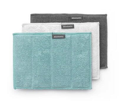 Brabantia Dish Drying Rack - Dark Grey - Bonus Cleaning Pads Dish Racks & Drainers The Cooks Kitchen 