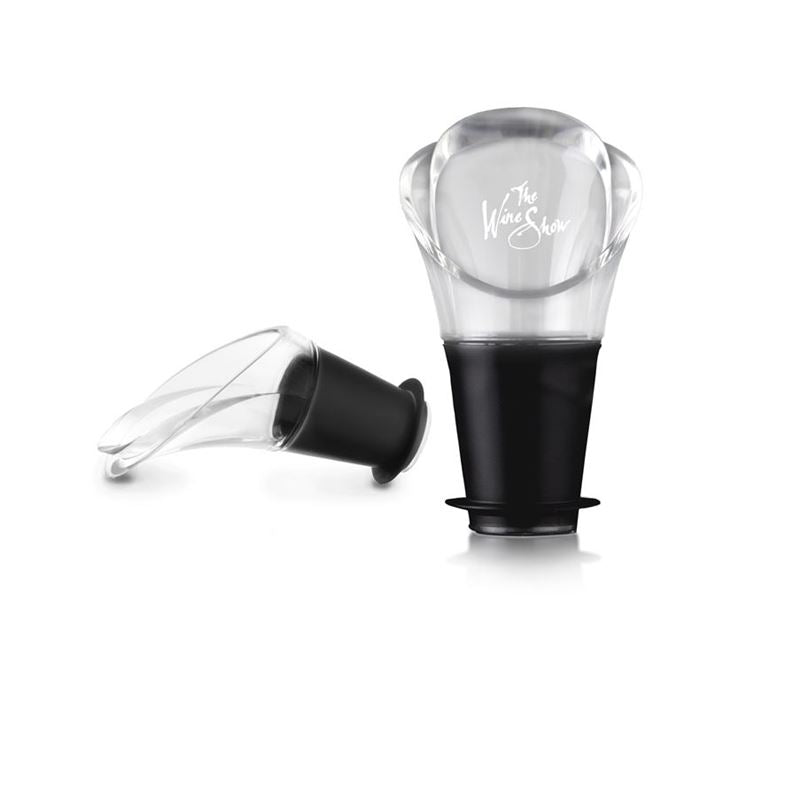 Vacuvin Wine Server Crystal Set Of 2 