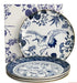 Tokyo Deisign Studio Flora Japonica Mixed Plate Giftset 4 Piece 20cm In Multi