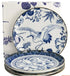 Tokyo Design Studio Flora Japonica Mixed Plate Giftset 4 Piece 16cm In Multi