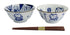 Tokyo Design Studio Kawaii Neko Bowl Set Of 3 With Chopsticks  - White Cat
