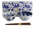Tokyo Design Studio Kawaii Neko Bowl 2pc With Chopsticks - Twin Cat