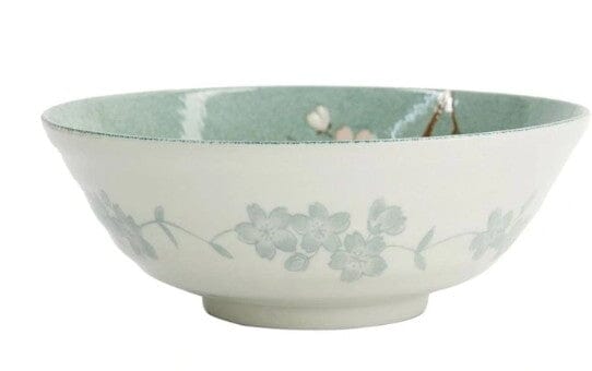 Tokyo Design Studio Fujisakura Ramen Bowl 21cm Green Bowls The Cooks Kitchen 