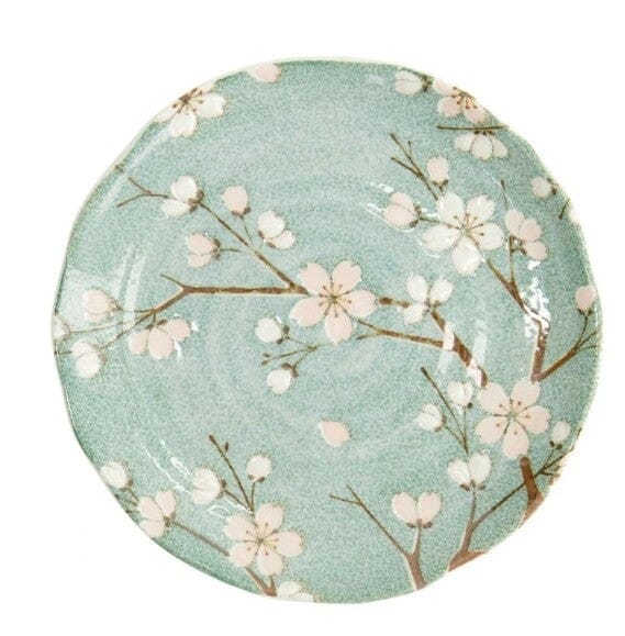 Tokyo Design Studio Fujisakura Plate 16.5cm Green Side Plates The Cooks Kitchen 