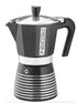 Pedrini Infinity Rock Coffee Maker - 3 Cups Stovetop Espresso Makers The Cooks Kitchen 