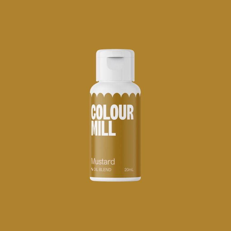 Colour Mill - Oil Based Colouring 20ml Mustard