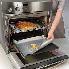 Nostik Reusable Non-stick Oven Protector 50x40x0.5cm Oven to Tabletop The Cooks Kitchen Mandurah 