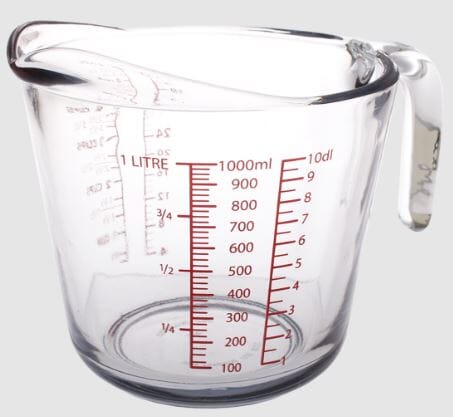 Kitchen Classics Measure Jug 4 Cup/1l Measuring Bowls & Jugs The Cooks Kitchen 