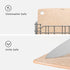 Epicurean Kitchen Series Paper Composite Cutting Board 20x15cm - Natural