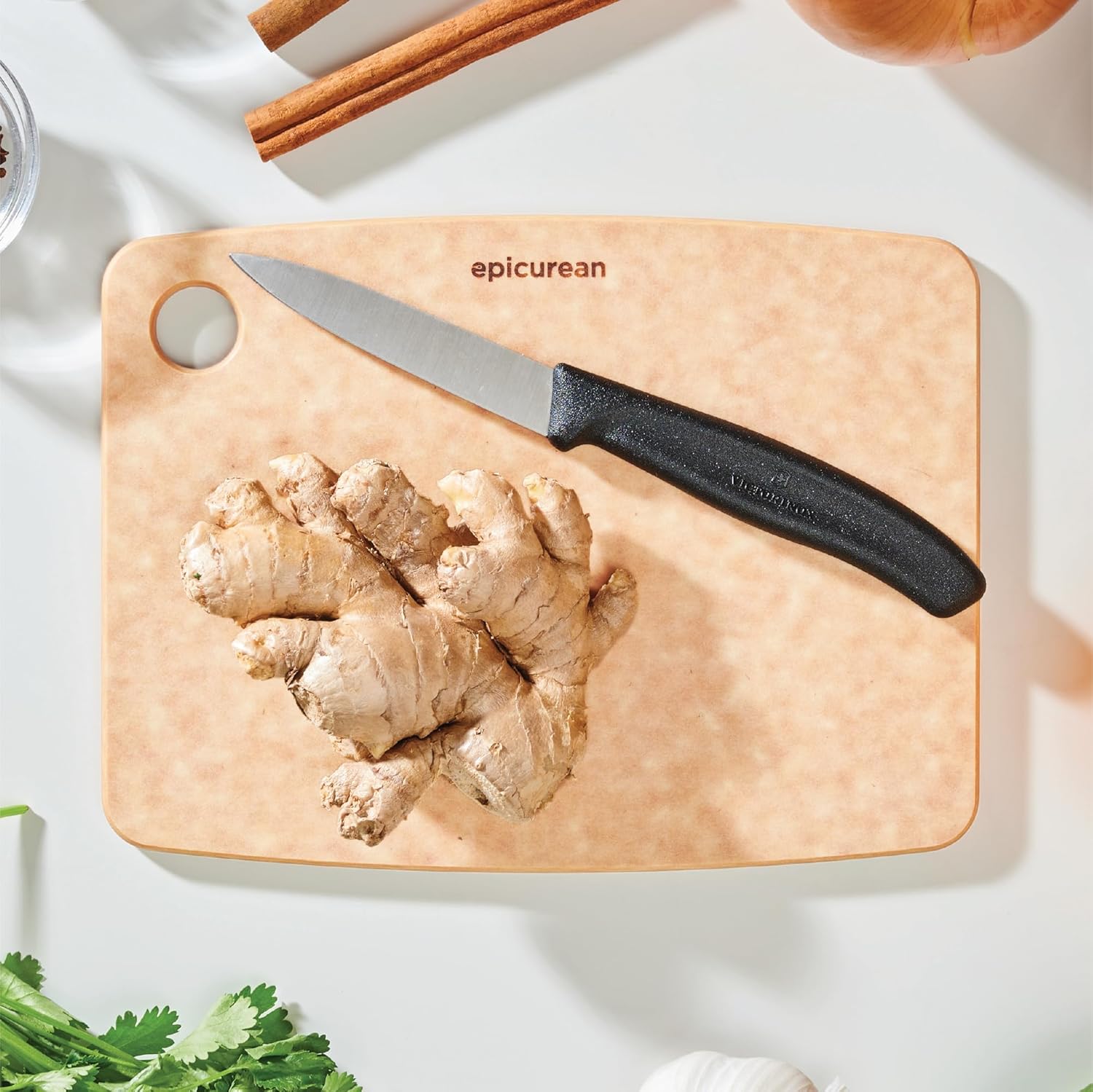 Epicurean Kitchen Series Paper Composite Cutting Board 20x15cm - Natural