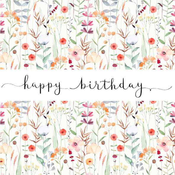 Card - Happy Birthday Meadow