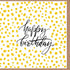Card - Gold Spots Birthday