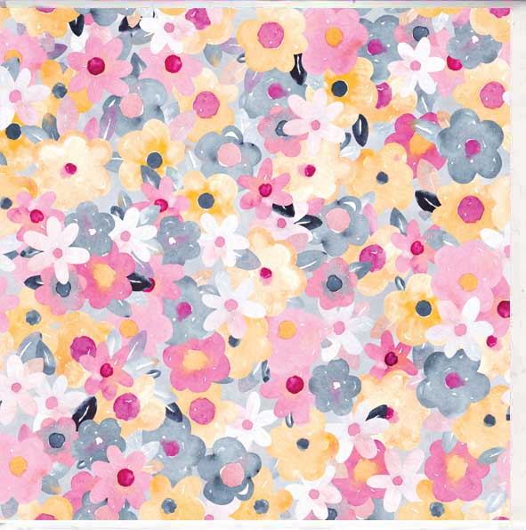 Card - Flowers Blank