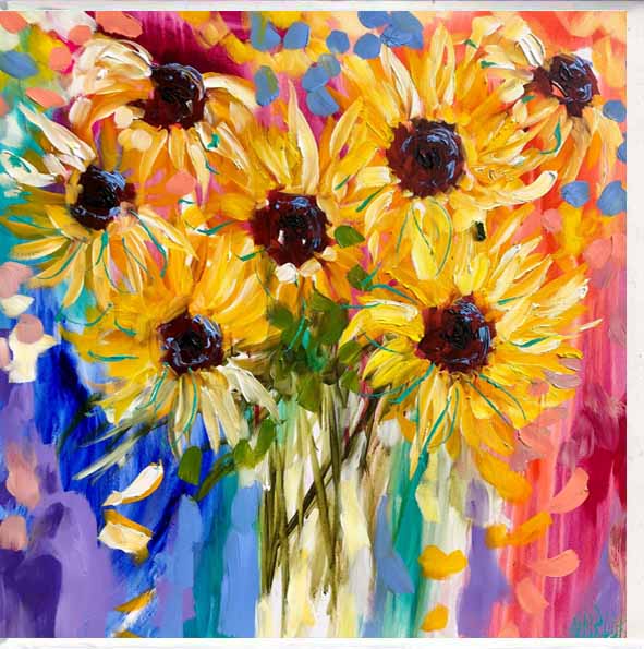 Card - Amanda Brooks Sunflowers