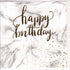 Card - Grey Marble Birthday Cards & Wrapping The Cooks Kitchen 