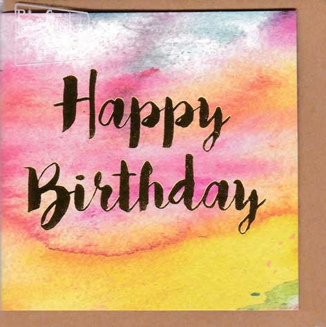 Gift Card - Happy Birthday