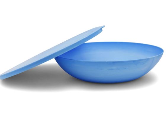 Put A Lid On It - Serving Bowl With Lid - The Round - Blue