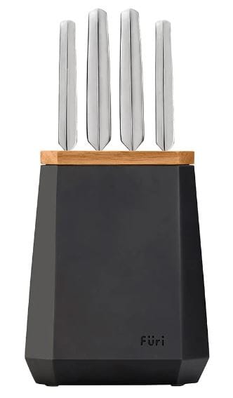Furi Stone Block 5pc - Midnight Knife Block Sets The Cooks Kitchen 