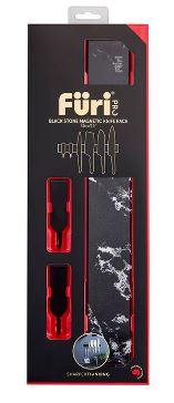 Furi Magnetic Knife Rack Stone 36cm - Black