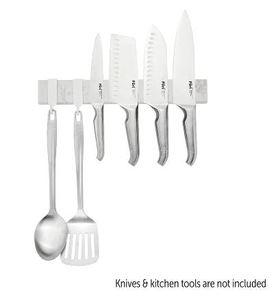 Furi Pro Stone Magnetic Knife Rack Stone 36cm - White