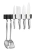 Furi Magnetic Wall Rack Hooks 4pc - Black