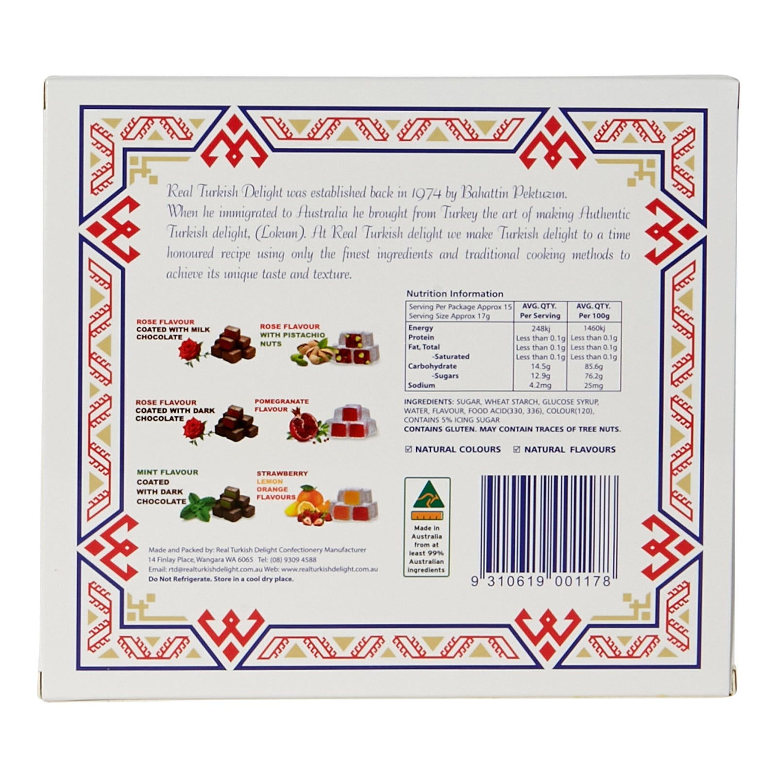 Authentic Turkish Delight - Made In Australia