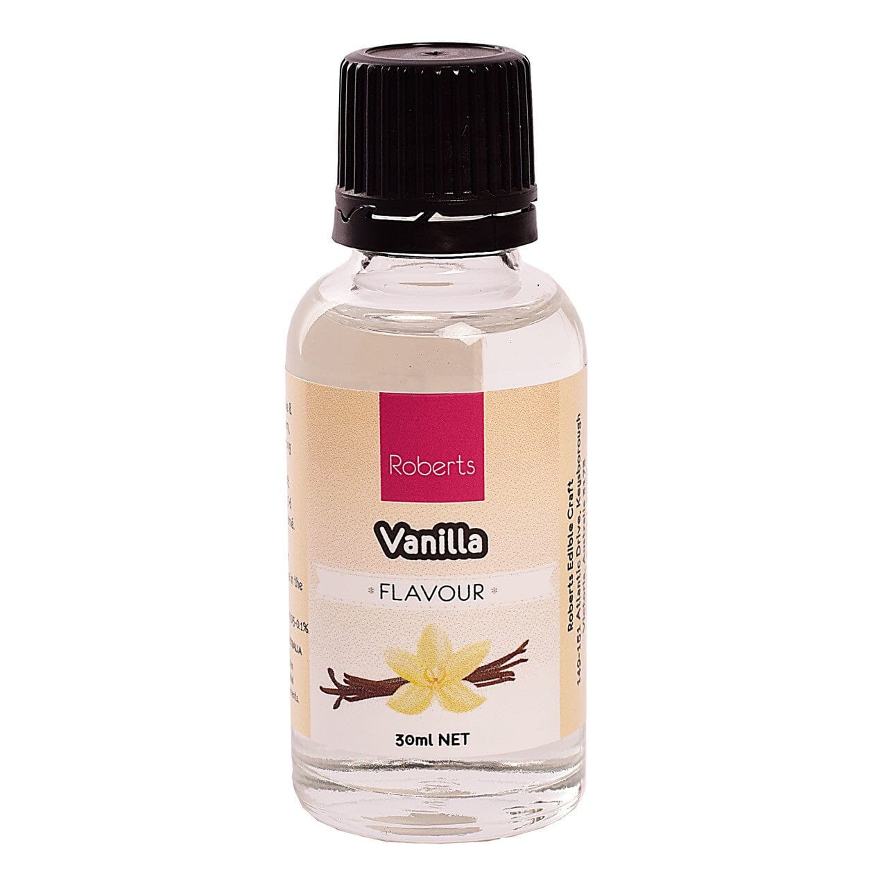 Roberts Edible Craft - Flavour - Vanilla 30ml Flavours The Cooks Kitchen Mandurah 
