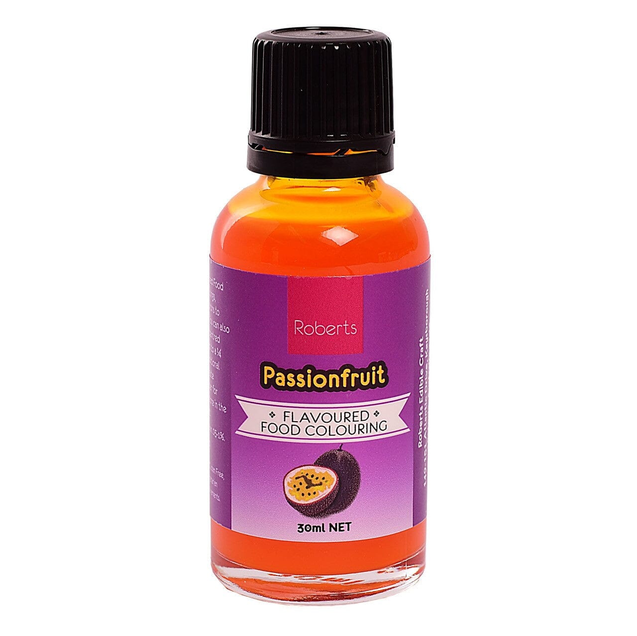 Roberts Edible Craft - Passionfruit - Flavoured Colouring Flavours The Cooks Kitchen Mandurah 