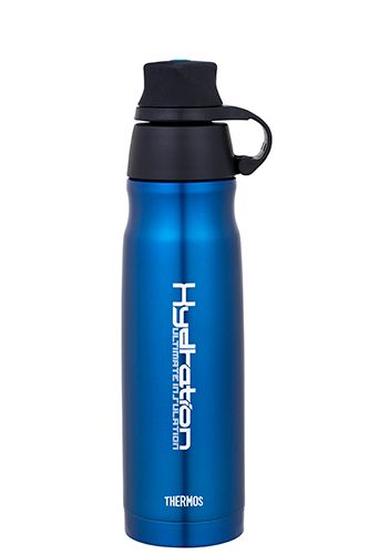 Thermos 500ml S/s Vacuum Hydration Bottle - Blue Drink Bottles The Cooks Kitchen Mandurah 