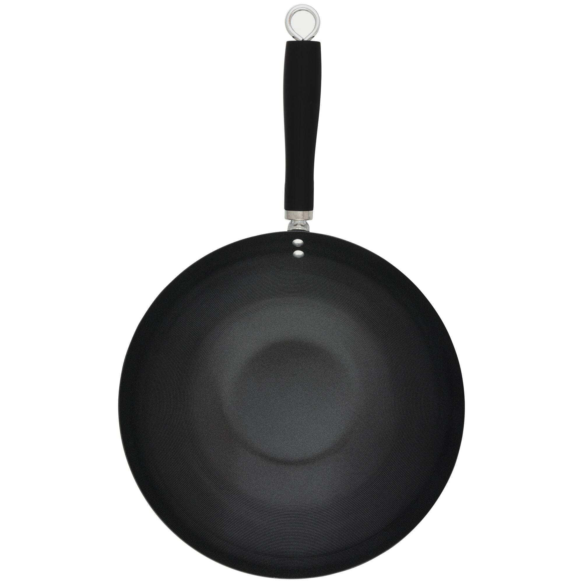 Non-stick Stir Fry Wok Black Handle 30cm Woks & Stirfrys The Cooks Kitchen Mandurah 