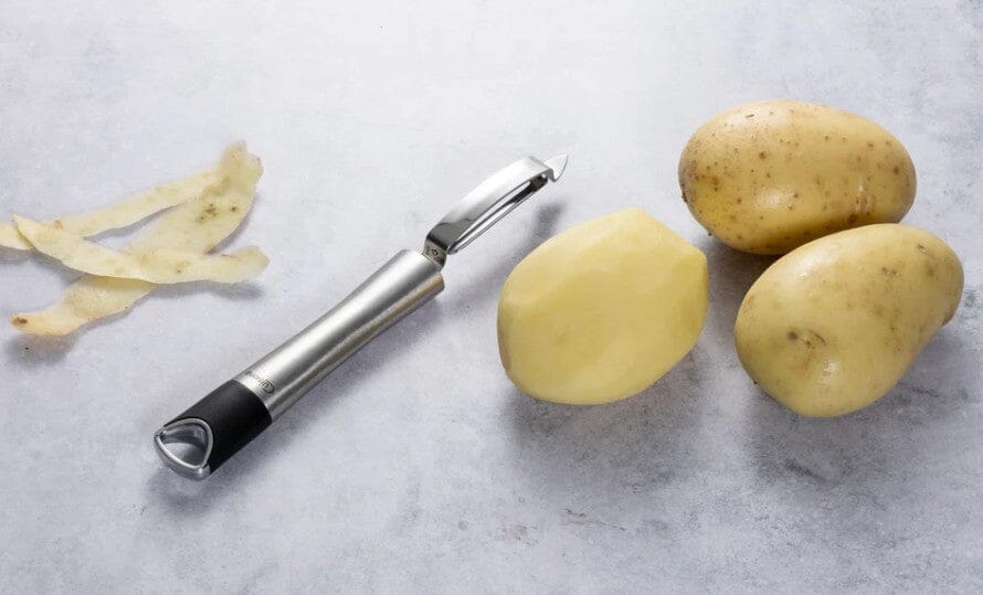 Cuisena Stainless Steel Swivel Peeler Peelers & Stoners The Cooks Kitchen 