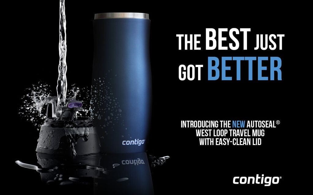 Contigo West Loop 'autoseal' Mug - Monaco Blue 473ml Vacuum Flasks & Travel Mugs The Cooks Kitchen Mandurah 