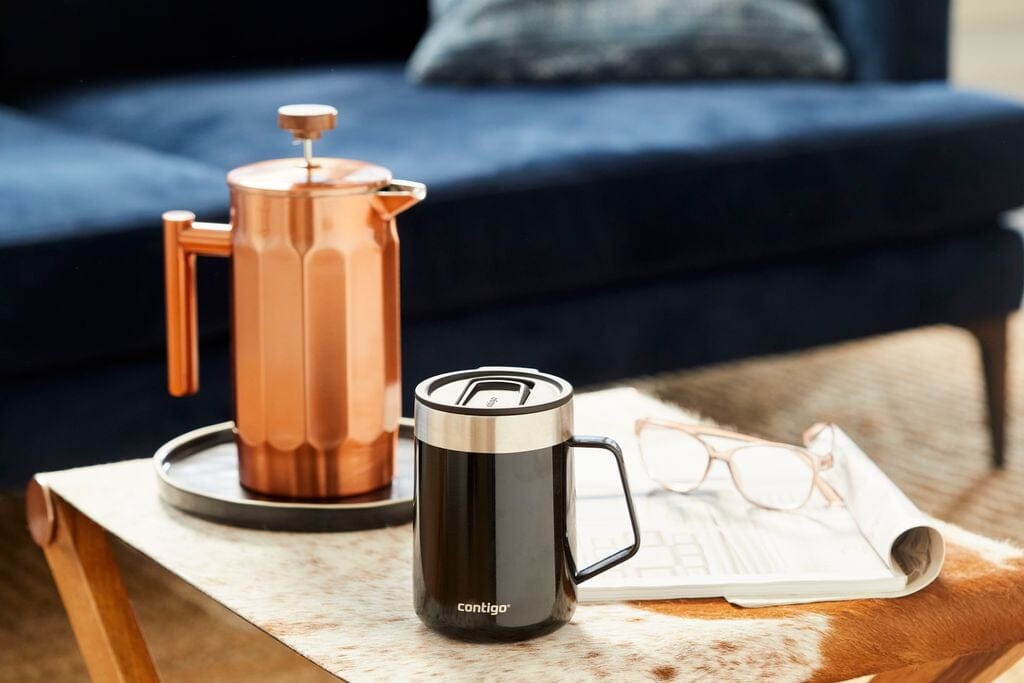 Contigo Streeterville Mug - Licorice 414ml Mugs - Cups & Saucers The Cooks Kitchen Mandurah 
