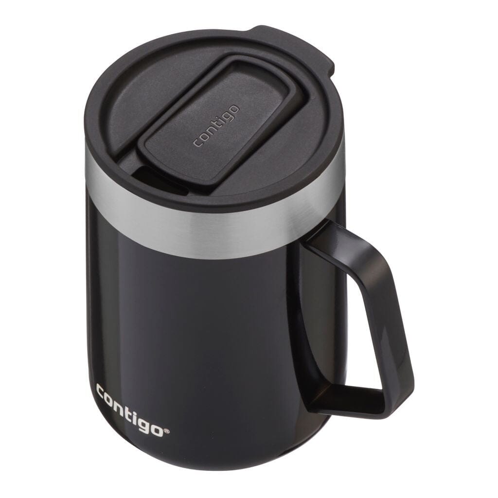 Contigo Streeterville Mug - Licorice 414ml Mugs - Cups & Saucers The Cooks Kitchen Mandurah 