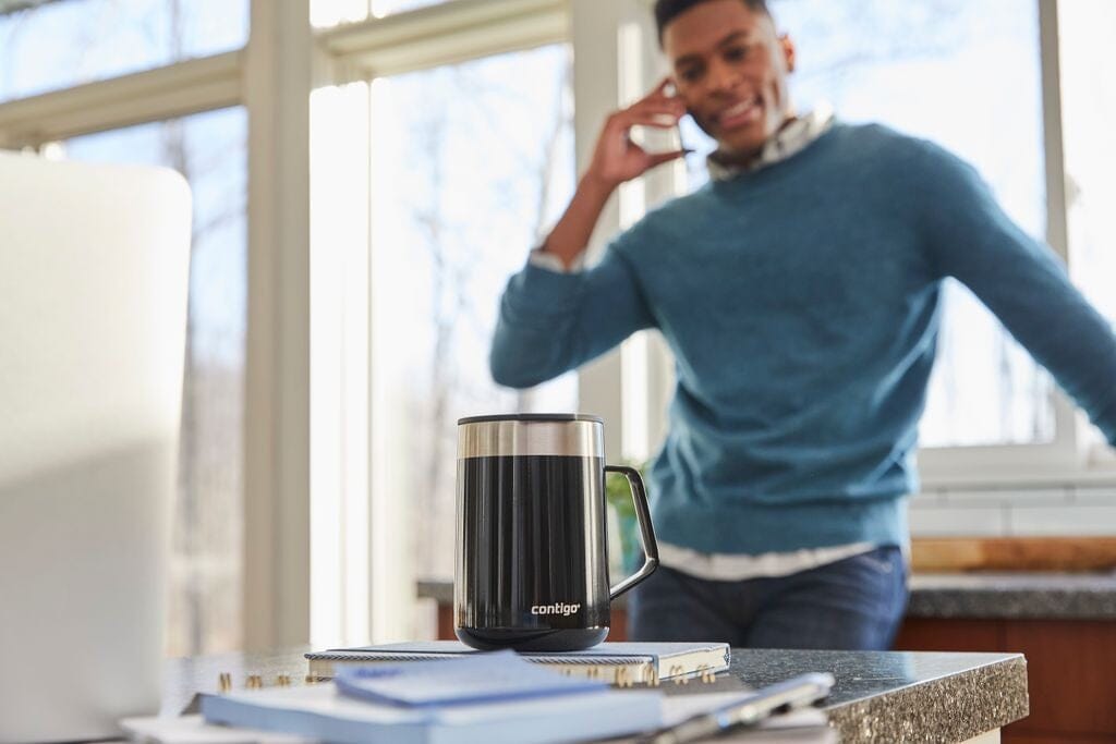 Contigo Streeterville Mug - Licorice 414ml Mugs - Cups & Saucers The Cooks Kitchen Mandurah 