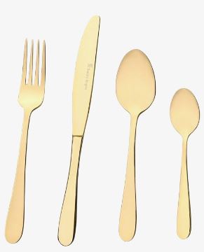 Stanley Rogers Albany Gold 24pc Cutlery Set