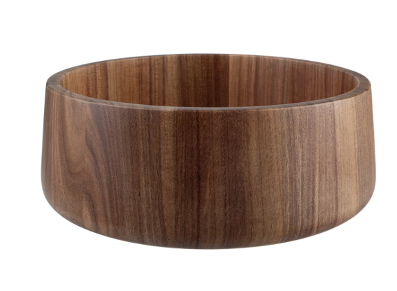 Alfresco Lane Acacia Wood Salad Bowl 26cm