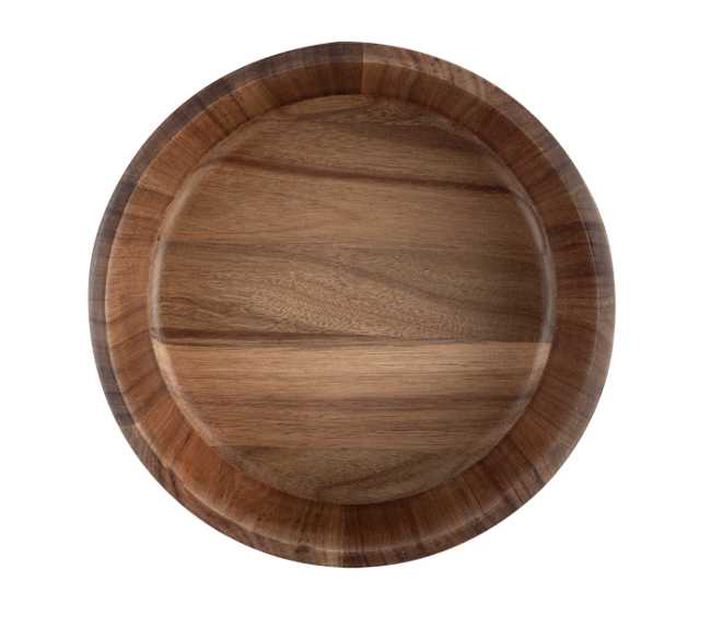 Alfresco Lane Acacia Wood Salad Bowl 26cm