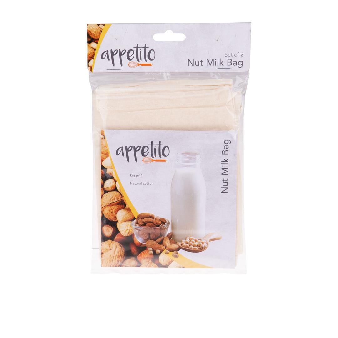 Appetito Nut Milk Bag Set Of 2 Gadgets The Cooks Kitchen 