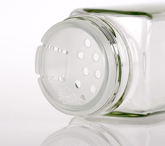 D.line Square Spice Jar With Metal Lid 115ml