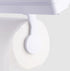 Wall Mount Kitchen Roll Dispenser - White Food Wrap Storage The Cooks Kitchen 