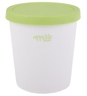 Appetito Ice Cream Tub 1 Litre -green
