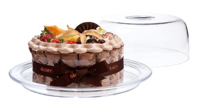 Pizzaz Acrylic Cake Dome And Base