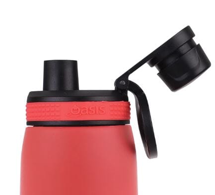 Oasis S/s Double Wall Insulated Sports Bottle W/ Screw-cap 780ml - Coral Drink Bottles The Cooks Kitchen Mandurah 