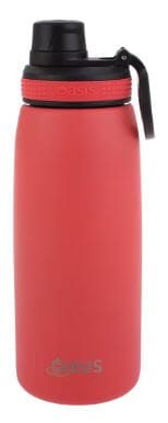 Oasis S/s Double Wall Insulated Sports Bottle W/ Screw-cap 780ml - Coral Drink Bottles The Cooks Kitchen Mandurah 