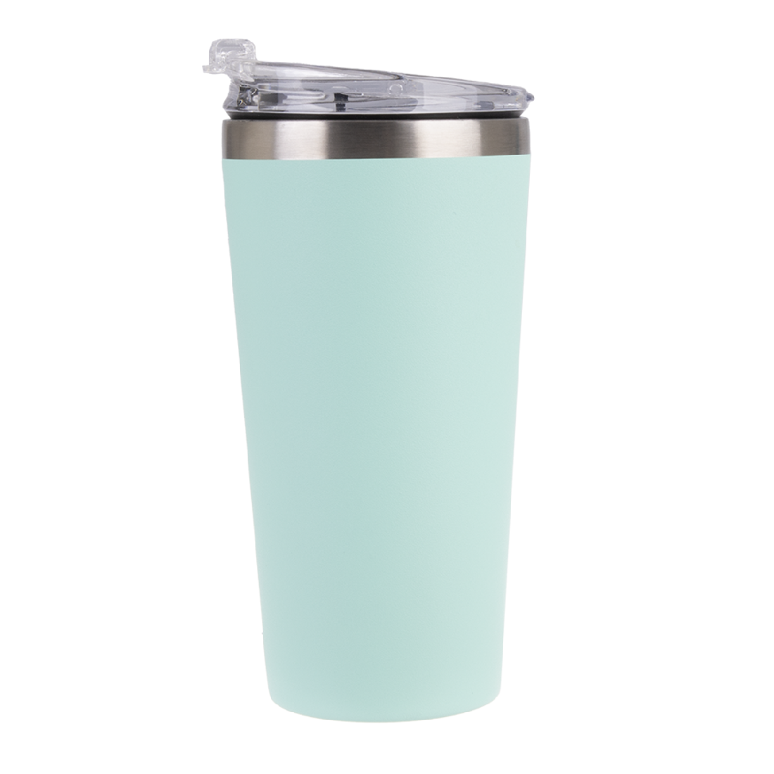 Oasis S/s Double Wall Insulated 'travel Mug' 480ml - Matte Mint