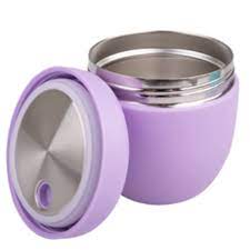 Oasis Stainless Steel Double Wall Insulated Food Pod 470ml Lavender
